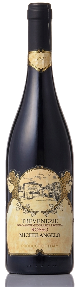 Bottiglia di vino Trevenezie Rosso Michelangelo - Alessandro Gallici